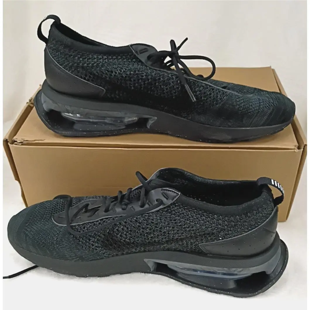 Nike Air Max Flyknit Racer Black Unisex Casual Running Mens 10 / Womens 11.5 - Black