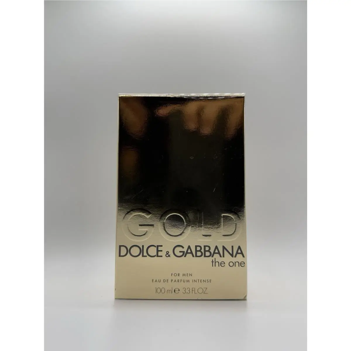 Dolce and Gabbana Men`s The One Gold Edp Intense Spray 3.3 oz
