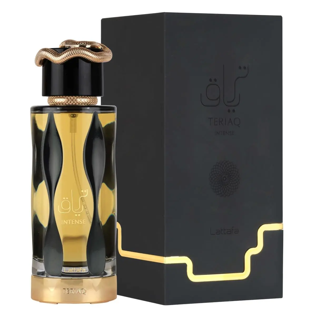 Lattafa Teriaq Intense For Unisex Eau de Parfum Spray 3.4 Ounce / 100 ml
