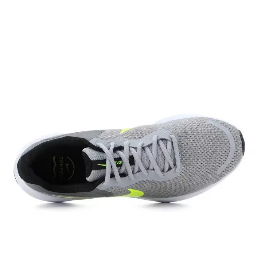 Nike shoes - Nike Revolution 7 - Revolution - FB2207-002 - Gray, Manufacturer: Wolf Grey/Smoke Grey/Black/Volt (UPC: 196969194635) 2