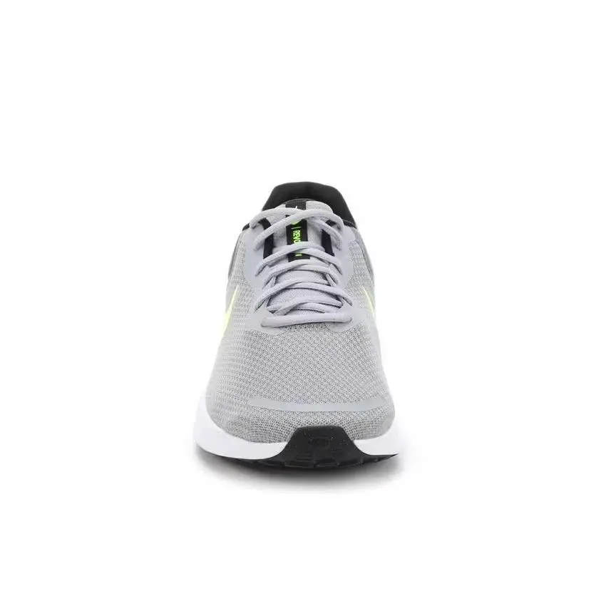 Nike shoes - Nike Revolution 7 - Revolution - FB2207-002 - Gray, Manufacturer: Wolf Grey/Smoke Grey/Black/Volt (UPC: 196969194635) 4