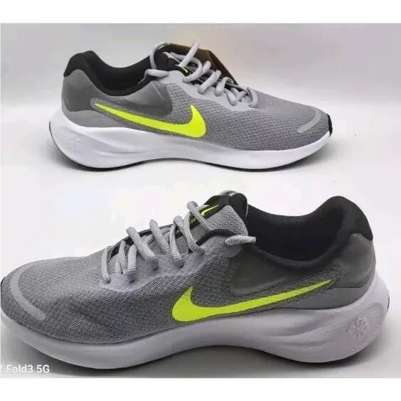 Nike shoes - Nike Revolution 7 - Revolution - FB2207-002 - Gray, Manufacturer: Wolf Grey/Smoke Grey/Black/Volt (UPC: 196969194604) 1