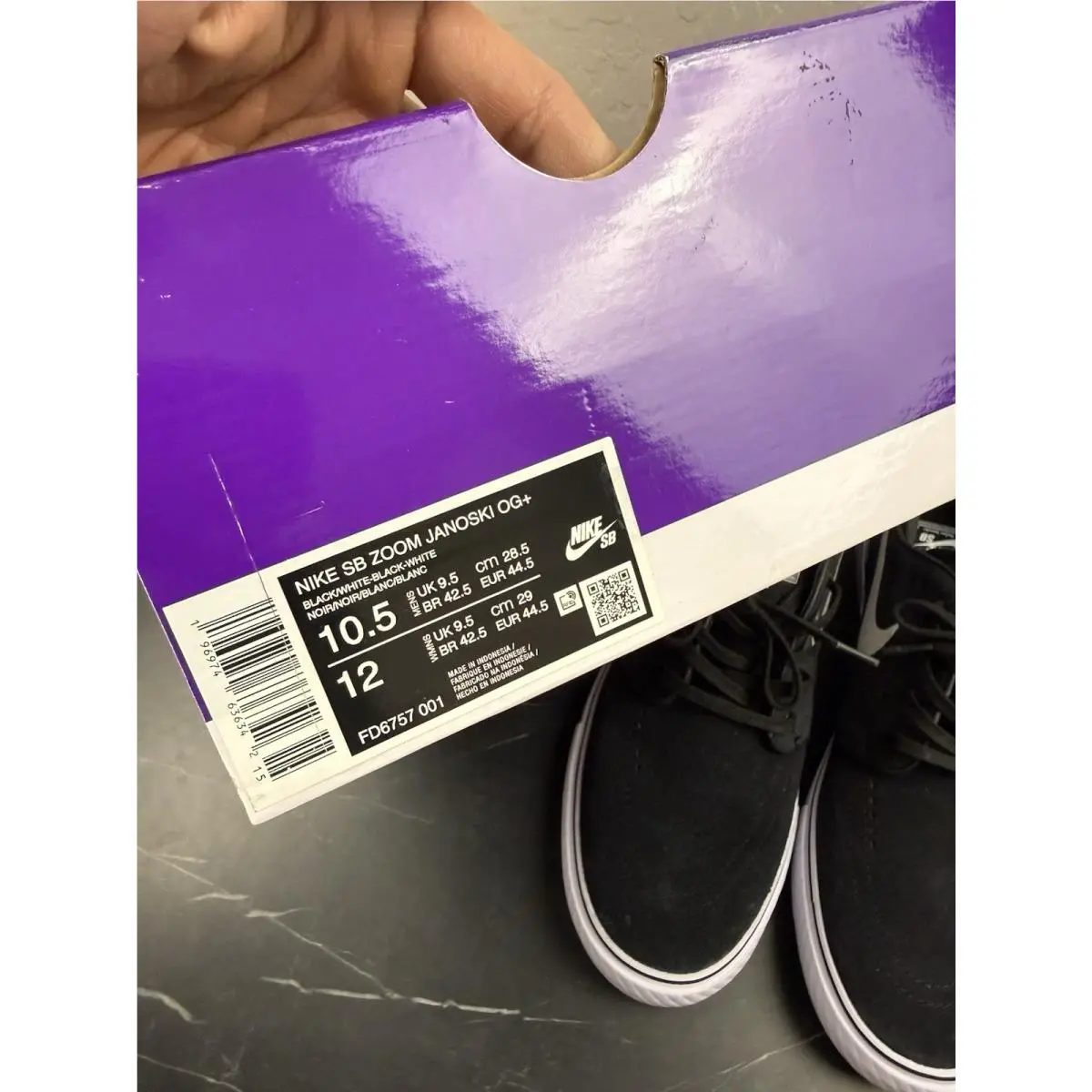 Nike shoes - Nike Stefan Janoski - Stefan Janoski - FD6757-001 - Black 3