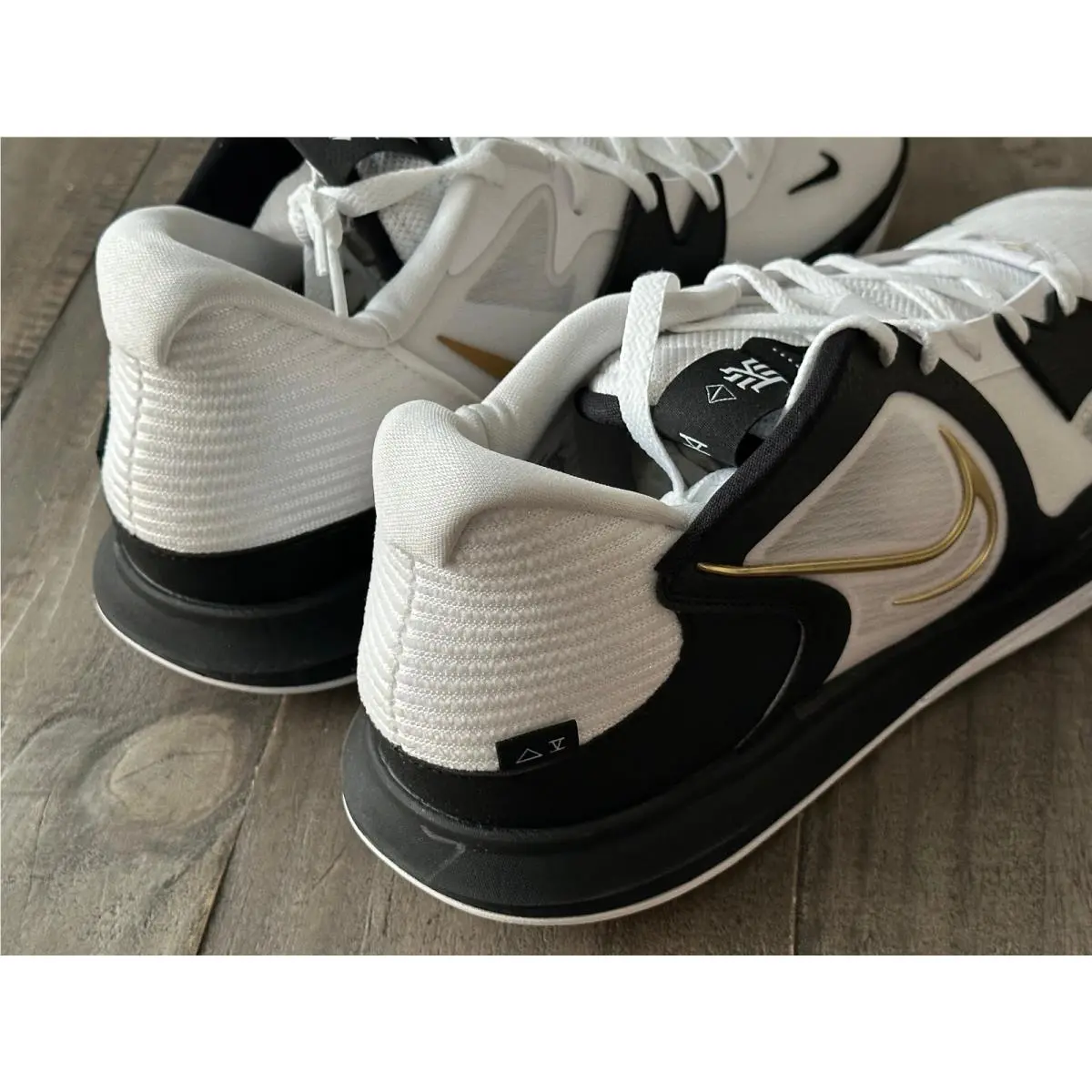 Nike shoes - Nike Kyrie Low - Kyrie Low - DJ6012-101 - WHITE/METALLIC GOLD-BLACK 10