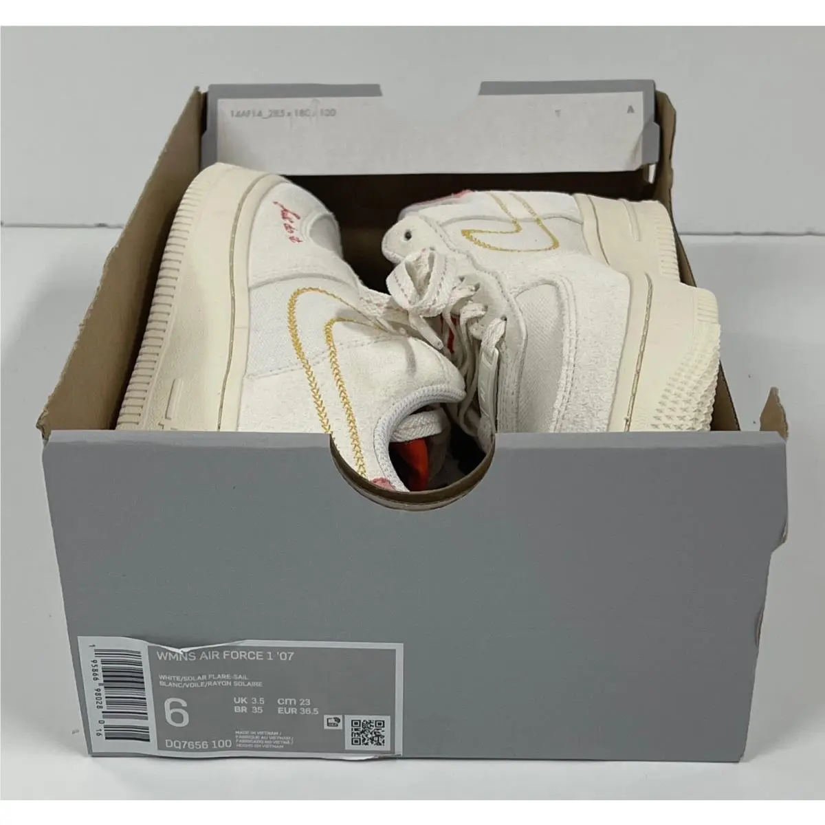 Nike shoes - Nike Air Force 1 - Air Force - DQ7656-100 - White (UPC: 195866980280) 9