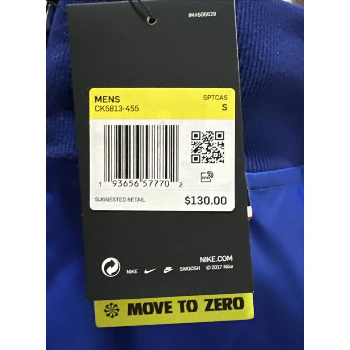 Nike clothing - CK5813-455 - CK5813-455 - Blue (UPC: 193656577702) 3