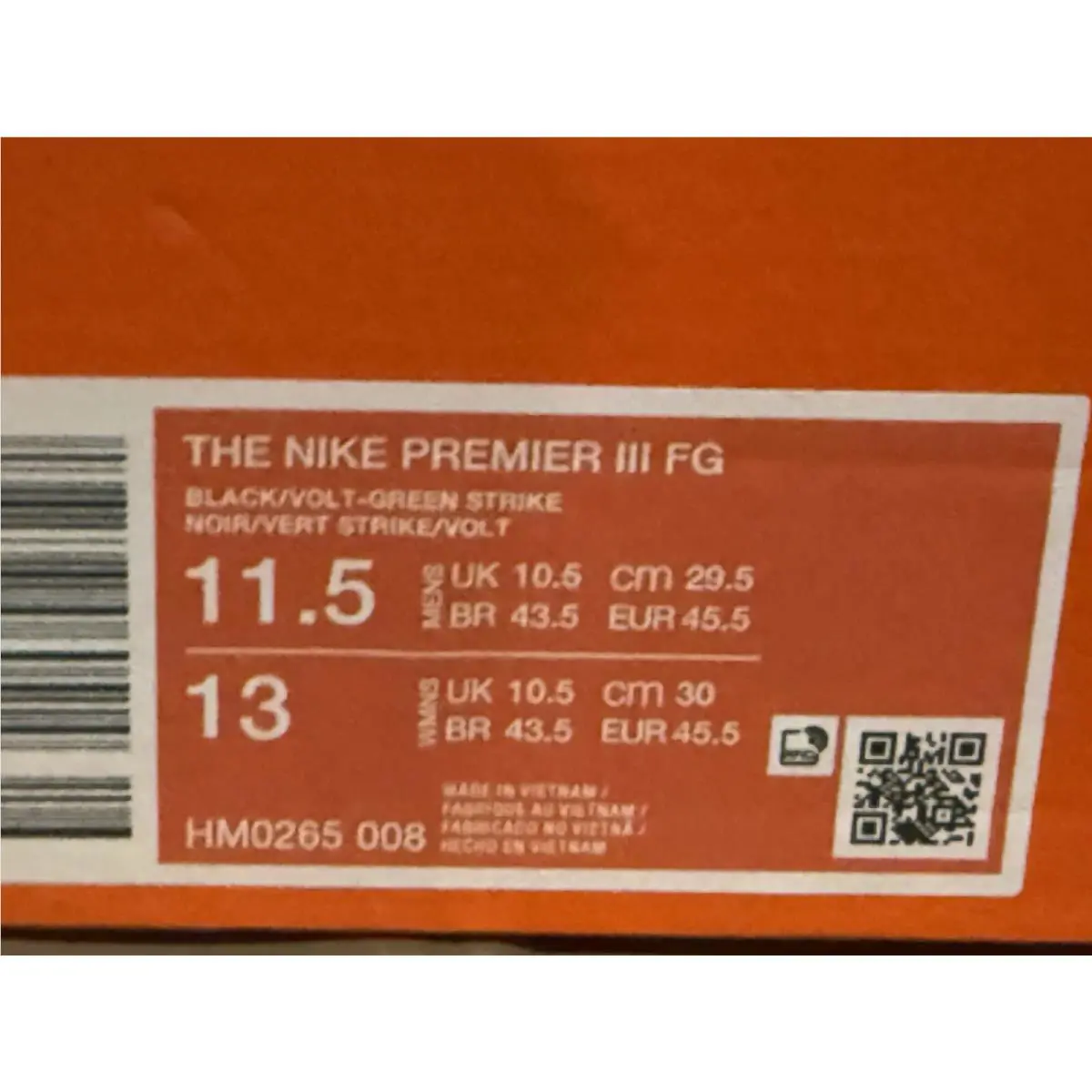 Nike shoes - Nike Premier FG - Premier - HM0265-008 - Black 7