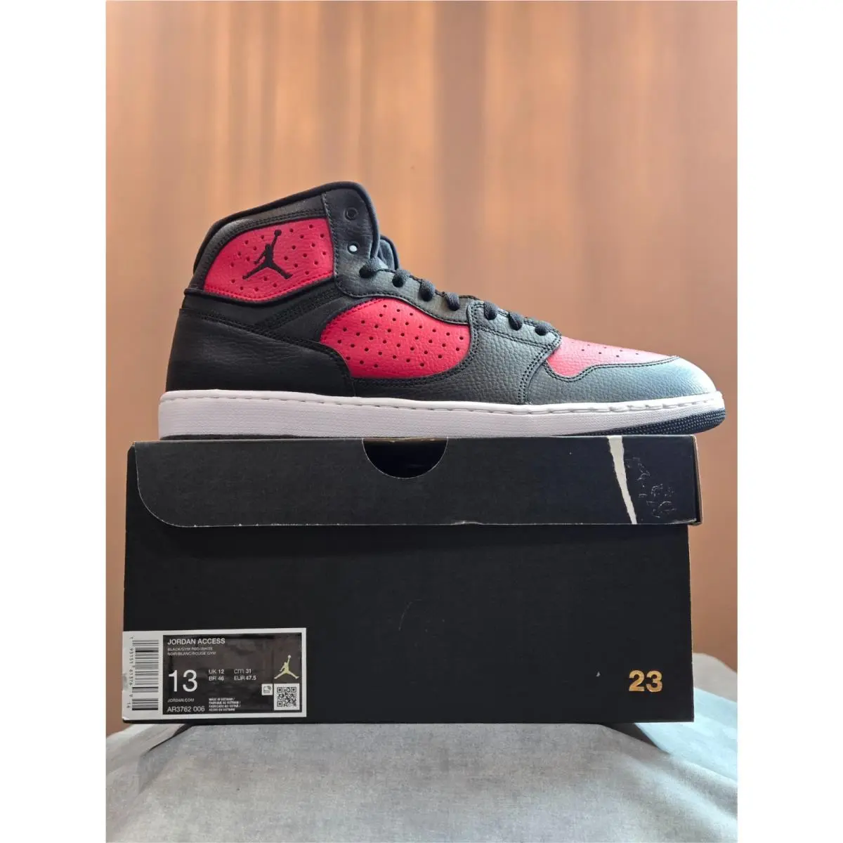 Nike shoes - Air Jordan Access - Air Access - AR3762-006 - Black 1