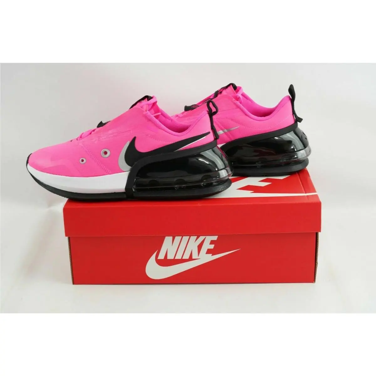 Air Max Up Pink Blast Running Shoes CT1928-600 White Black Womens Size 7.5 by Nike