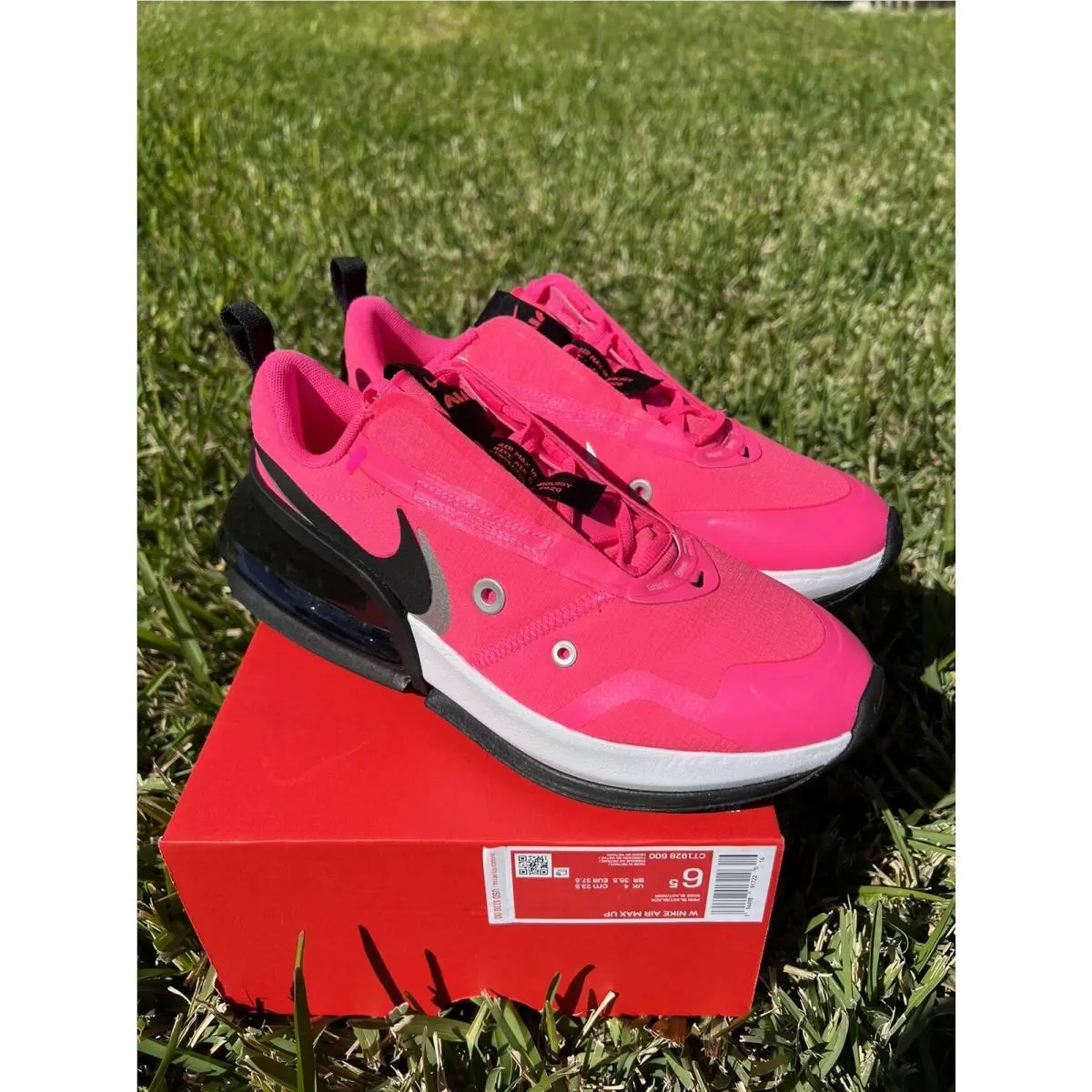 Nike Air Max Up “pink Blast” CT1928-600 Womens Sz 6.5 Cute Running Workout Shoes