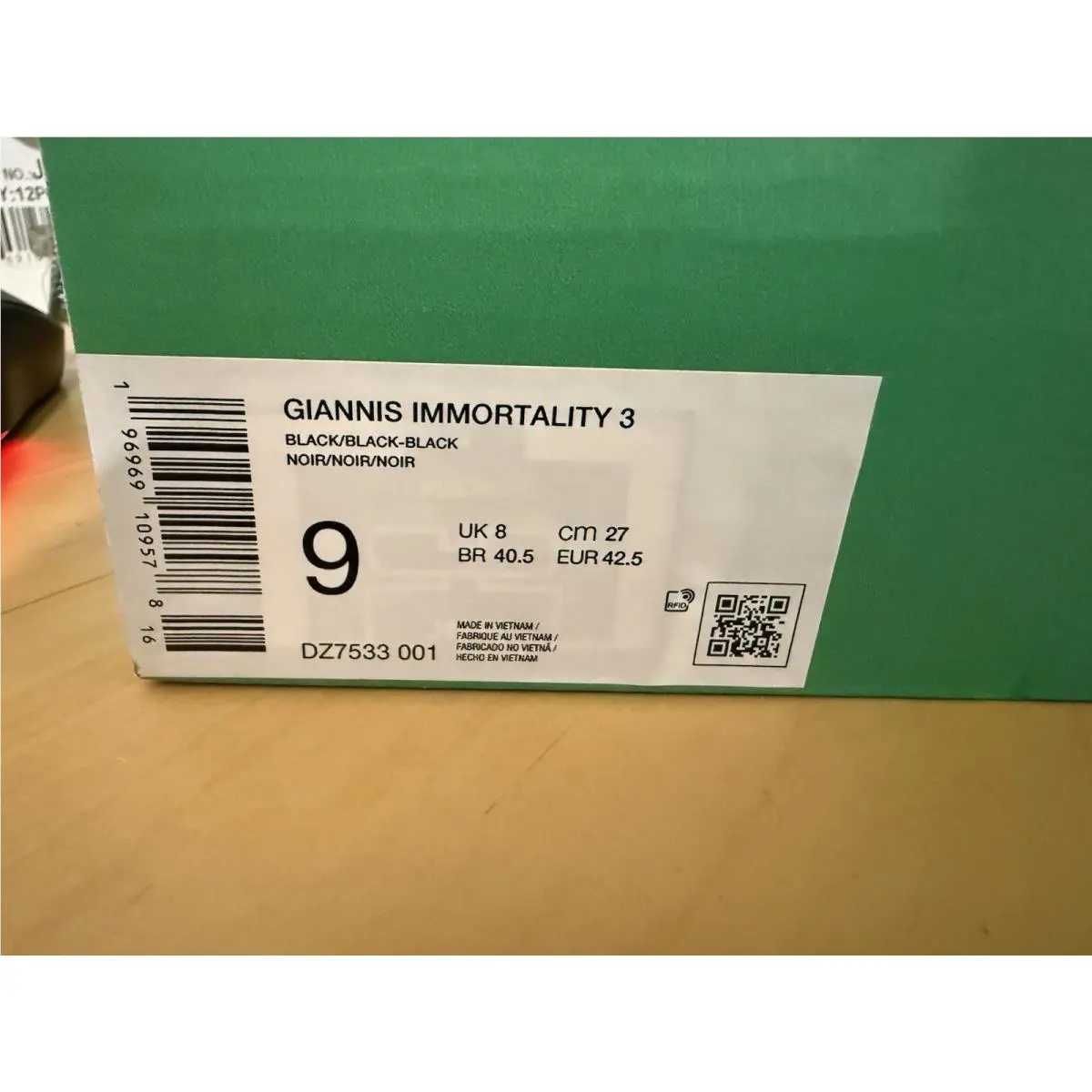 Nike shoes - Nike Giannis Immortality - Giannis Immortality - DZ7533-001 - Black 1