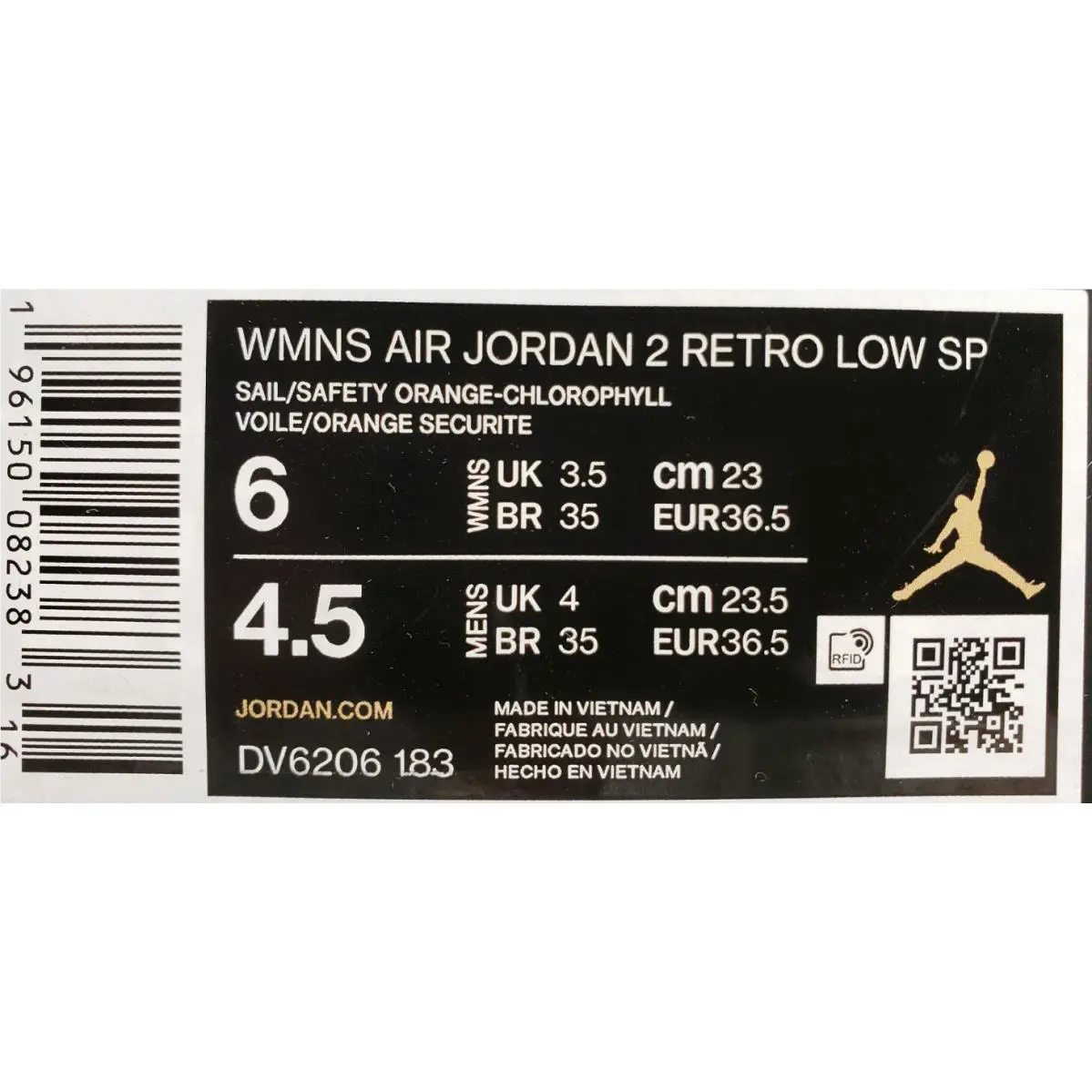 Nike shoes - Air Jordan 2 - Air - DV6206-183 - Multi-Color 4