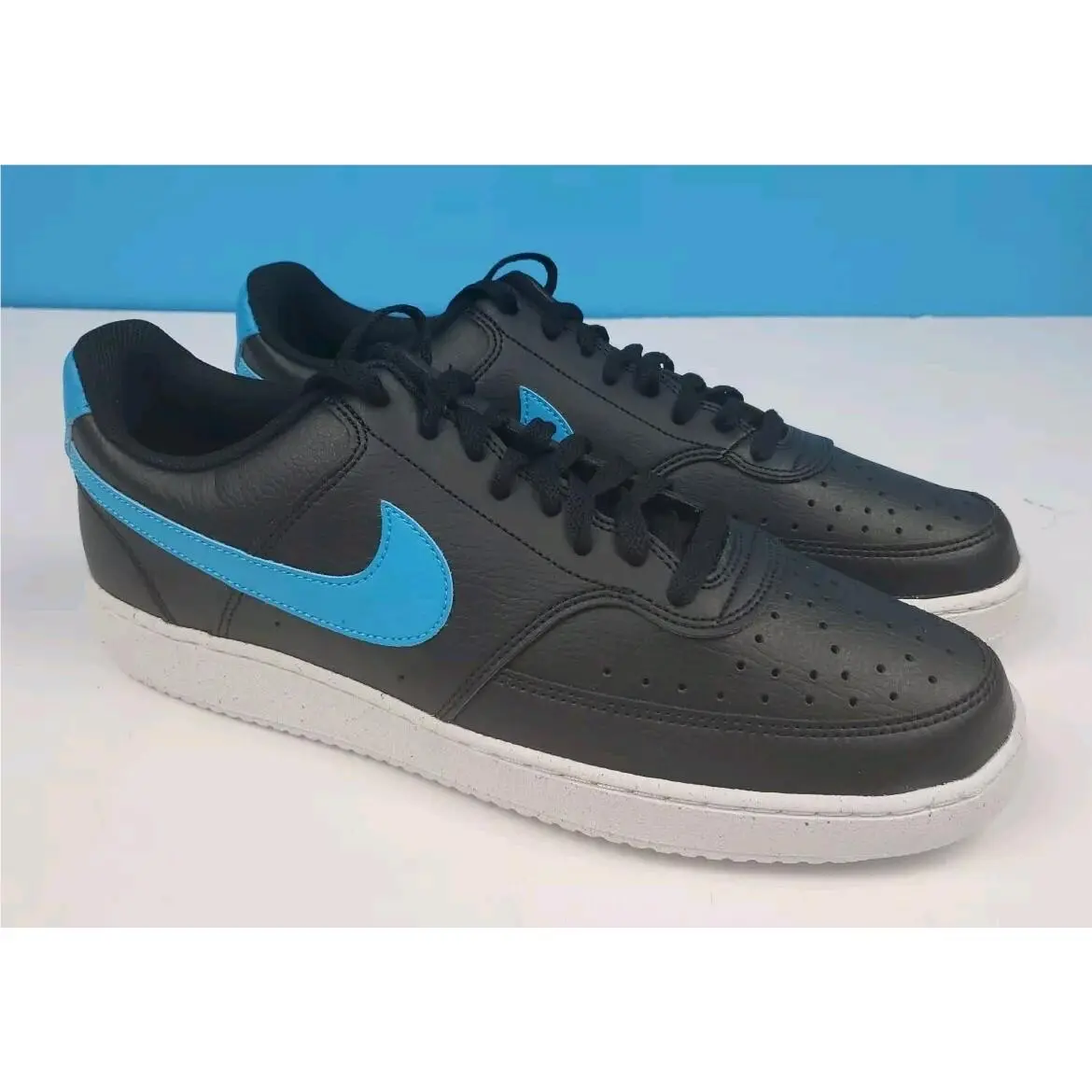 Nike shoes - Nike Court Vision - Court Vision - DH2987-005 - Black / Blue (UPC: 0196152243300) 0