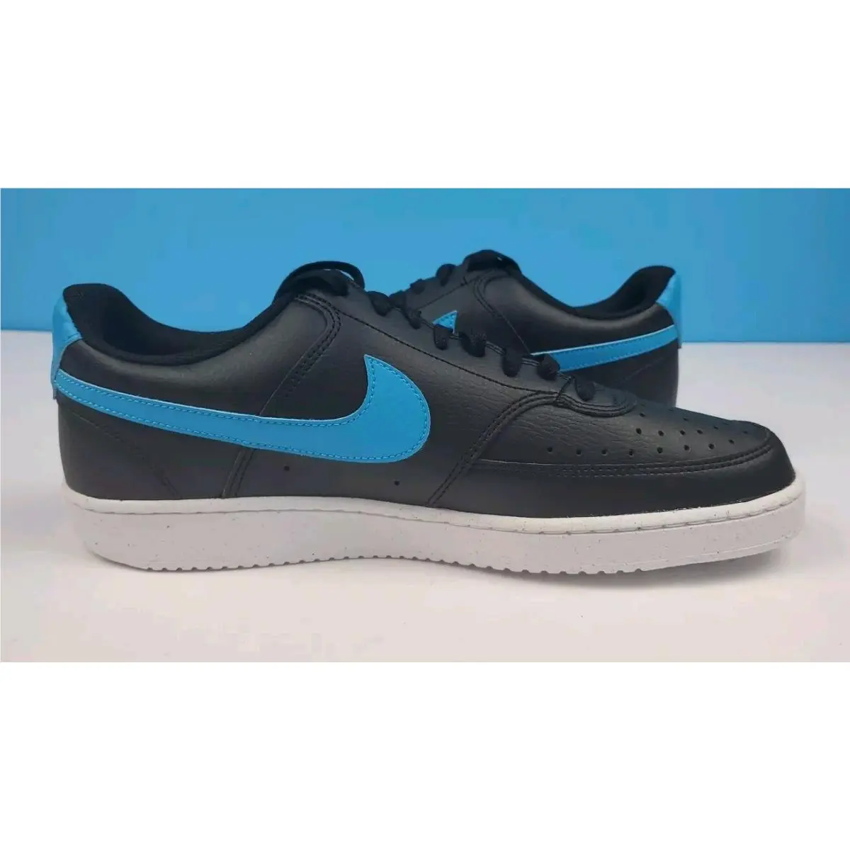Nike shoes - Nike Court Vision - Court Vision - DH2987-005 - Black / Blue (UPC: 0196152243300) 6
