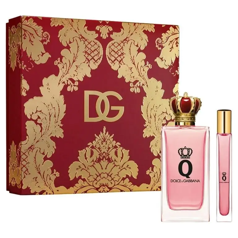 Dolce Gabbana Q Eau De Parfum 2pc Gift Set For Women 3.3oz + Mini