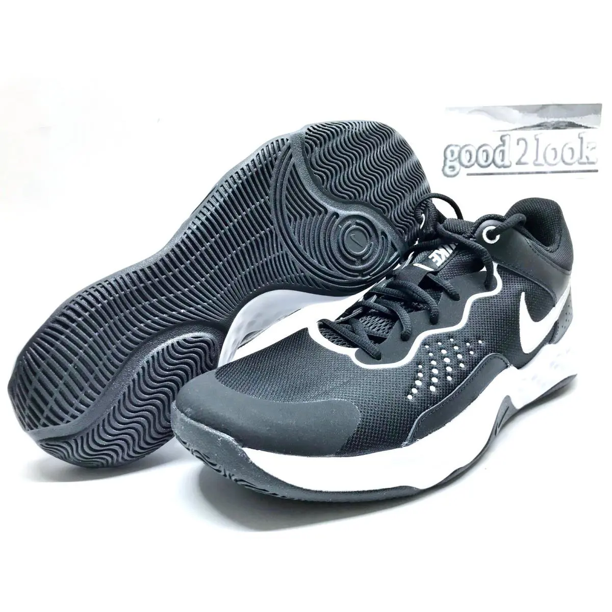 Nike shoes - Nike Fly By Mid - Fly Mid - DD9311-003 - Black w/ White (UPC: 195866148895) 0