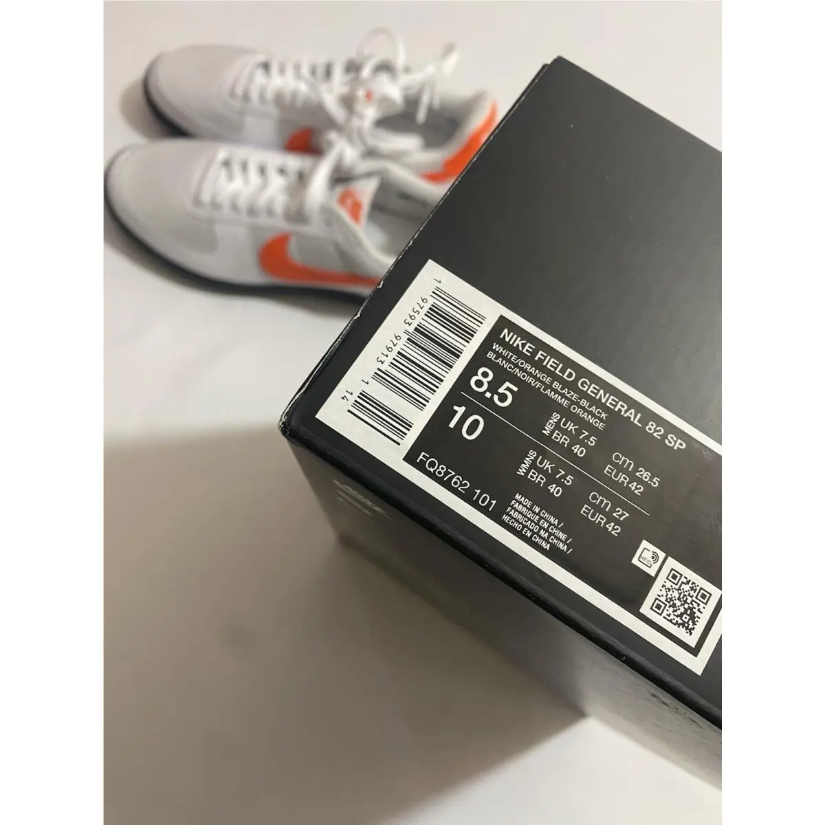 Nike shoes - Nike Field General - Field General - FQ8762-101 - White (UPC: 0197593979131) 8