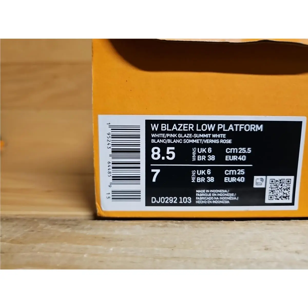 Nike shoes - Nike Blazer - Blazer - DJ0292-103 - White (UPC: 195243644859) 10