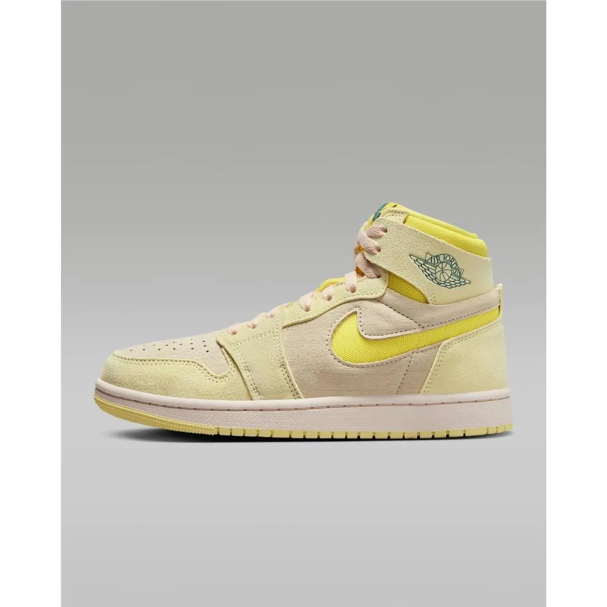 Nike Air Jordan 1 ZM Air Cmft 2 Womens Size 12 Shoes DV1305 800 Citron Tint - Multicolor