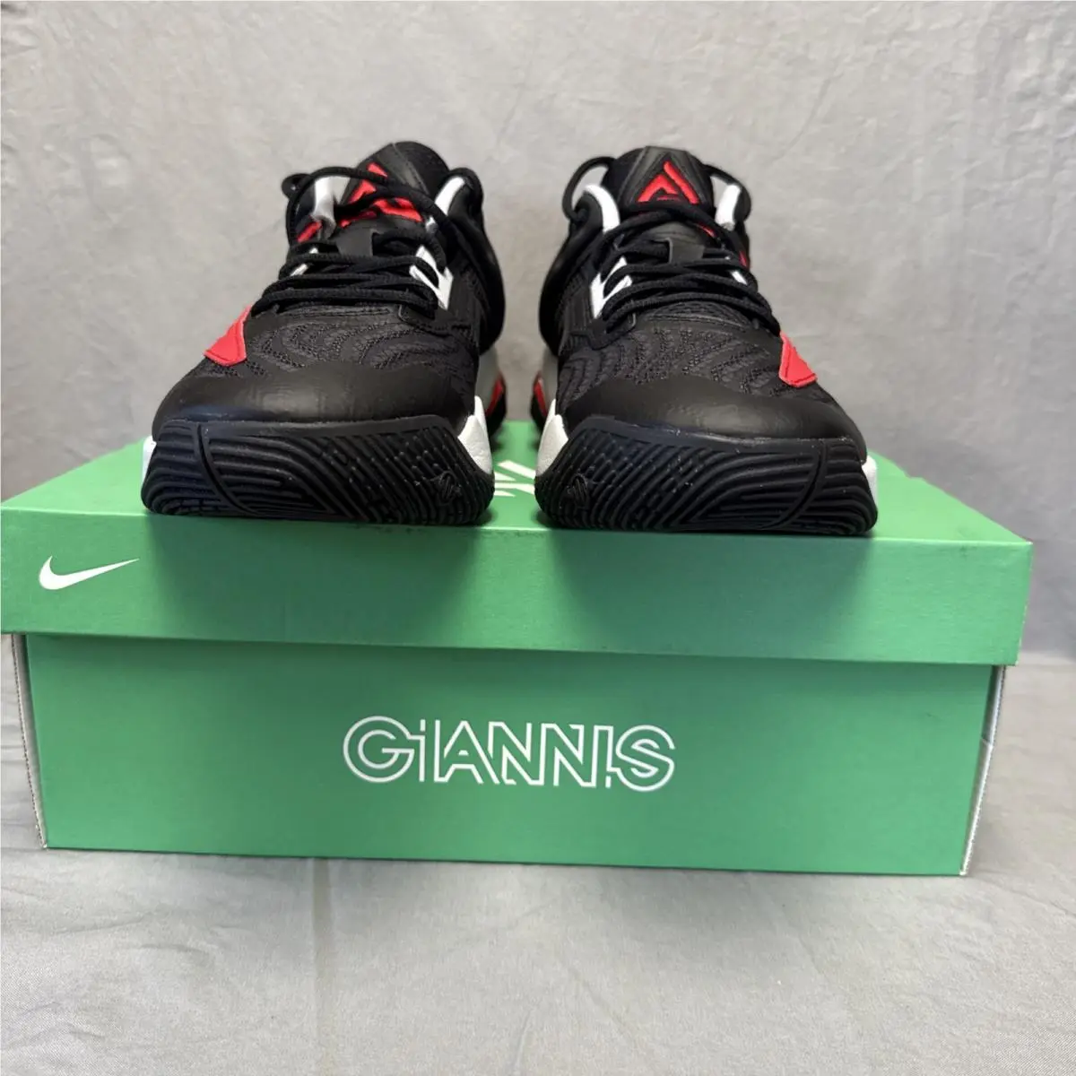 Nike shoes - Nike Giannis Immortality - Giannis Immortality - DZ7533-004 - Black/University Red (UPC: 196975661251) 1