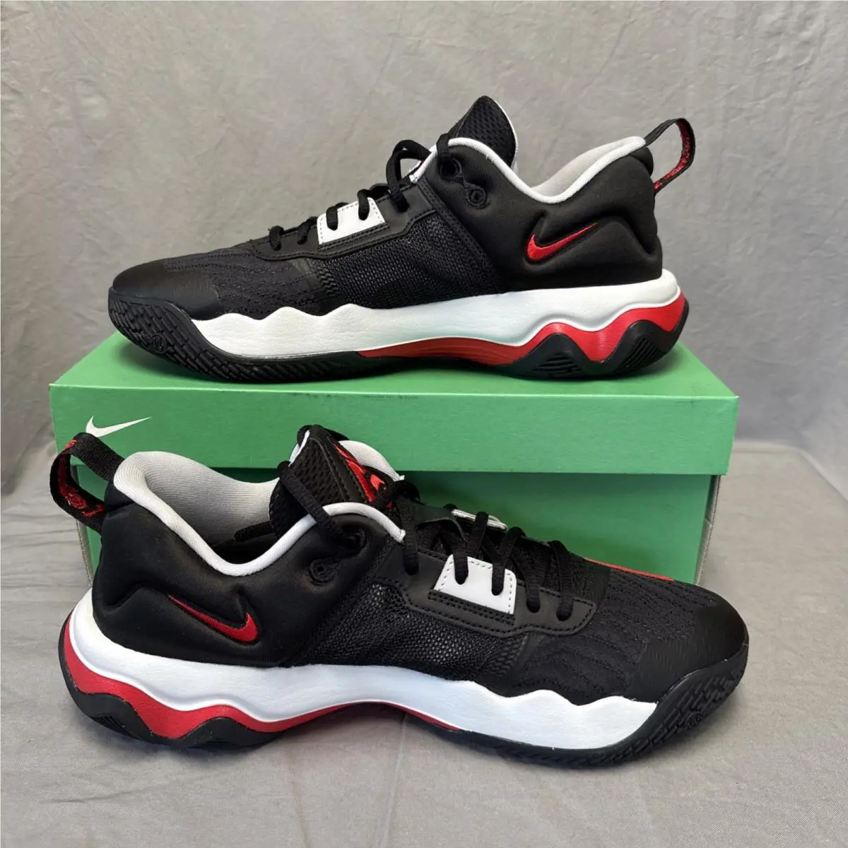 Nike shoes - Nike Giannis Immortality - Giannis Immortality - DZ7533-004 - Black/University Red (UPC: 196975661251) 0