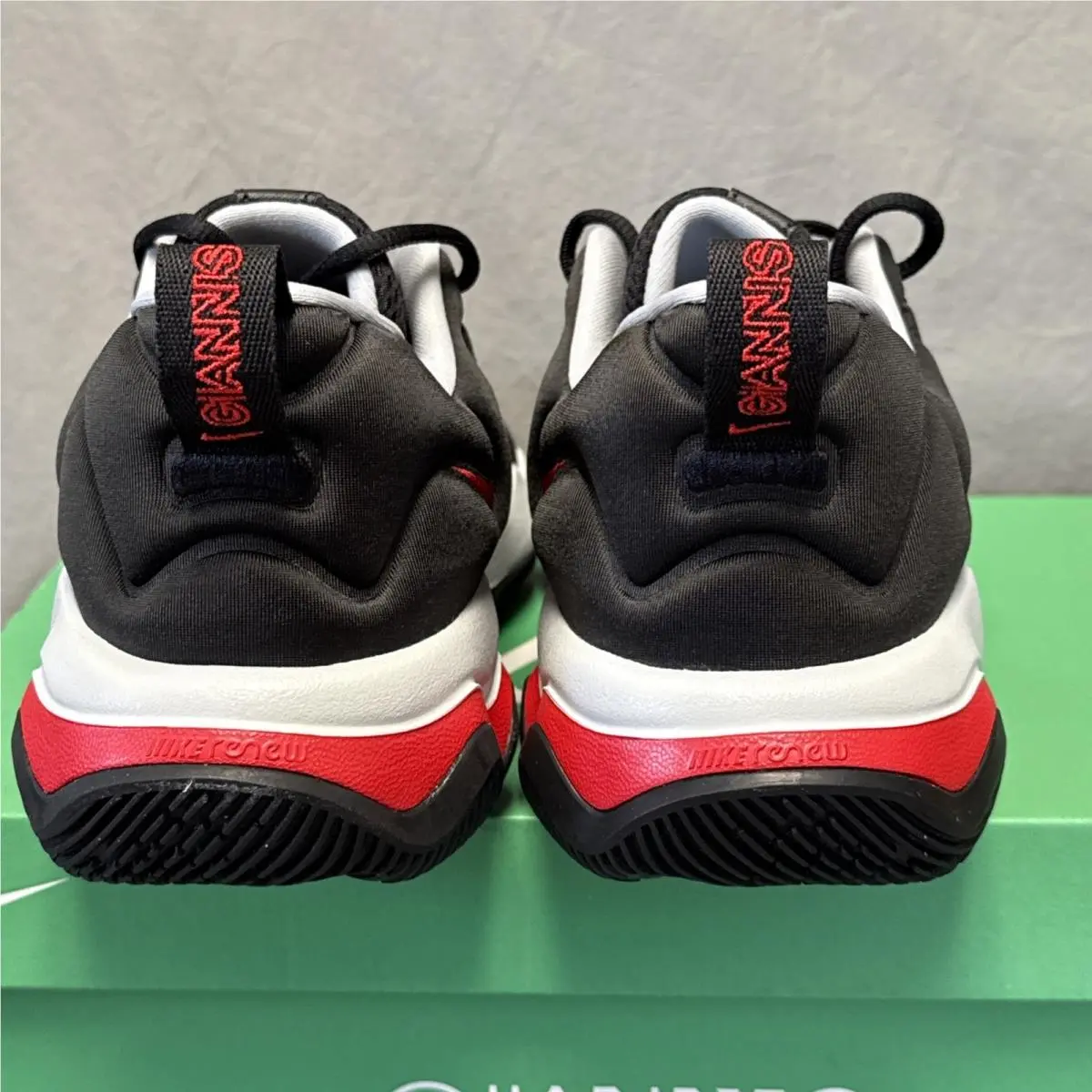 Nike shoes - Nike Giannis Immortality - Giannis Immortality - DZ7533-004 - Black/University Red (UPC: 196975661251) 2