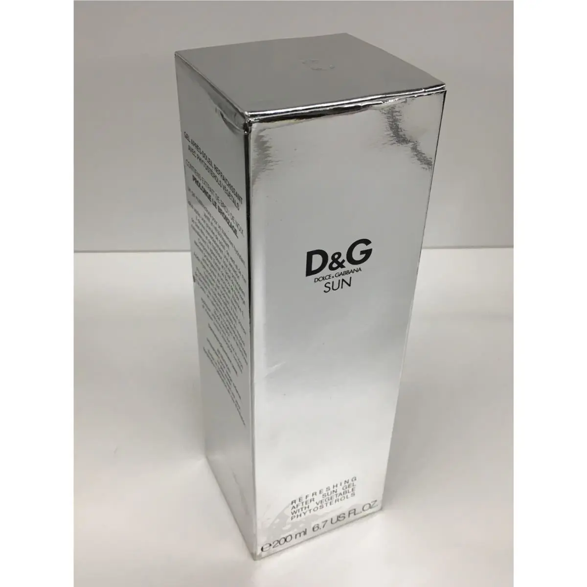 D G Sun Refreshing After Sun Gel 6.7 Oz. By Dolce Gabbana