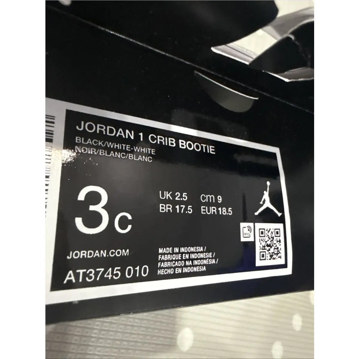 Nike shoes - Jordan 1 - AT3745 010 - Black 7