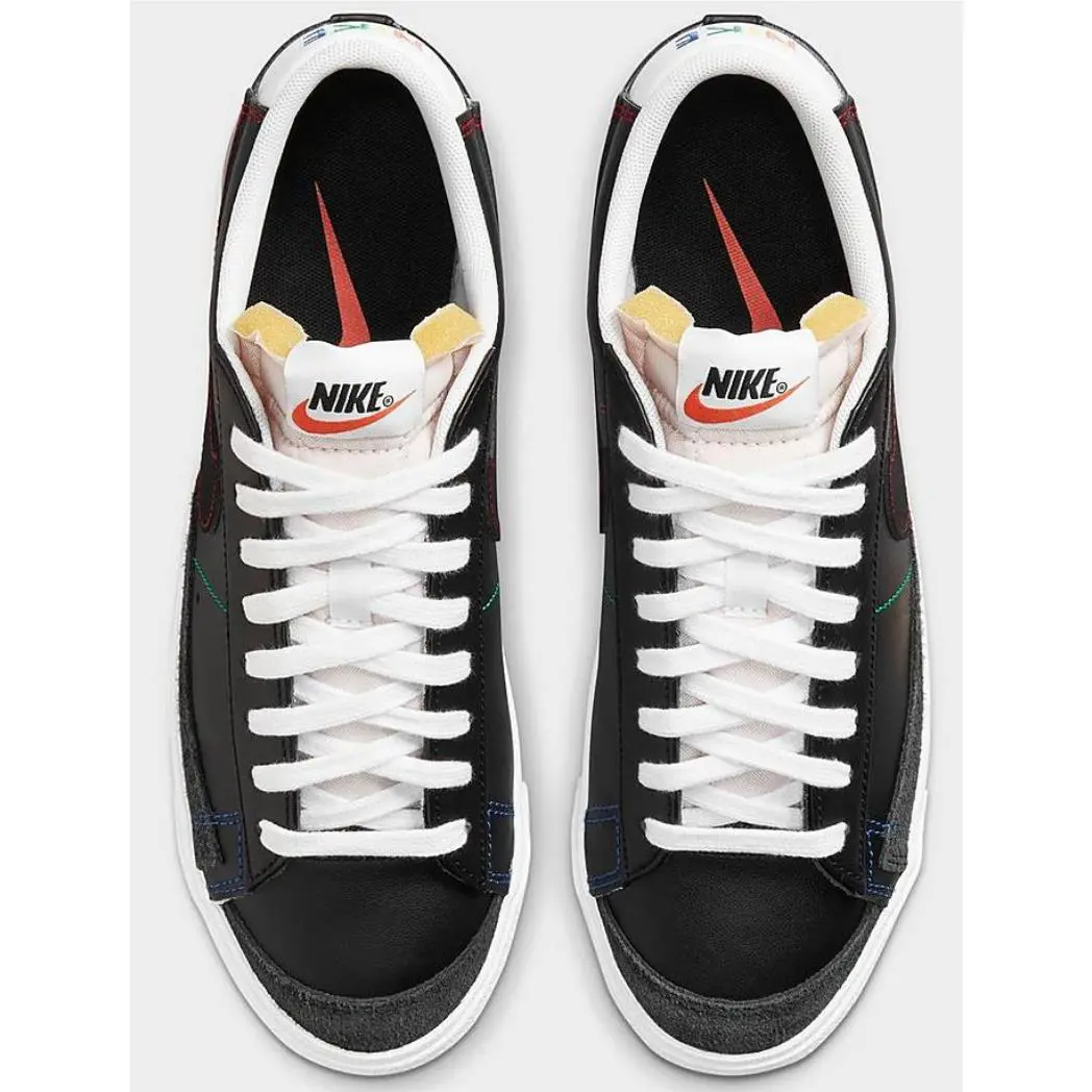 Nike shoes - Nike Blazer 77 - Blazer - DJ6000 001 - Black/University Red/Turf Orange/Black (UPC: 194958308537) 3