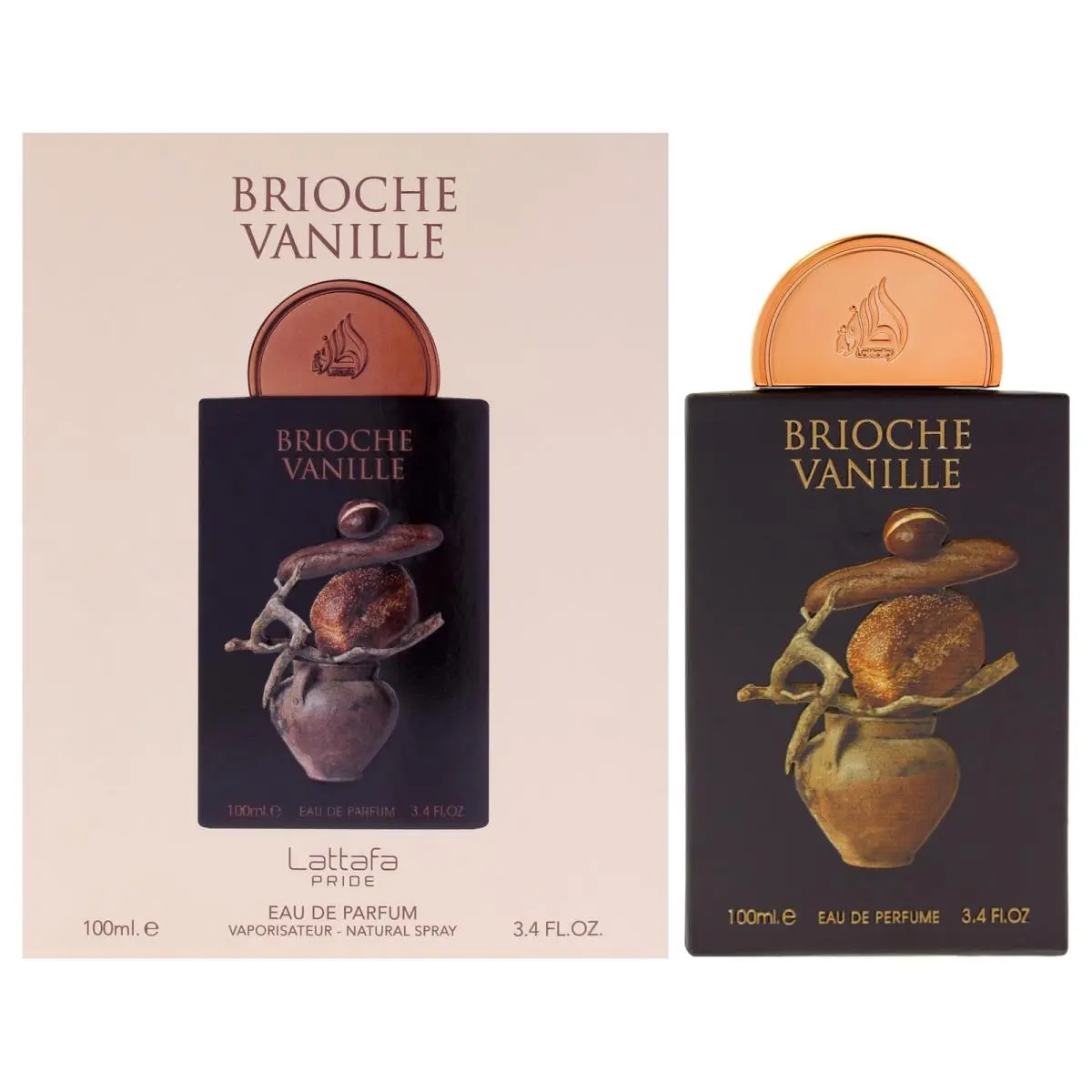 Pride Brioche Vanille For Unisex Eau 3.4 Fl Oz Pack of 1 by Lattafa