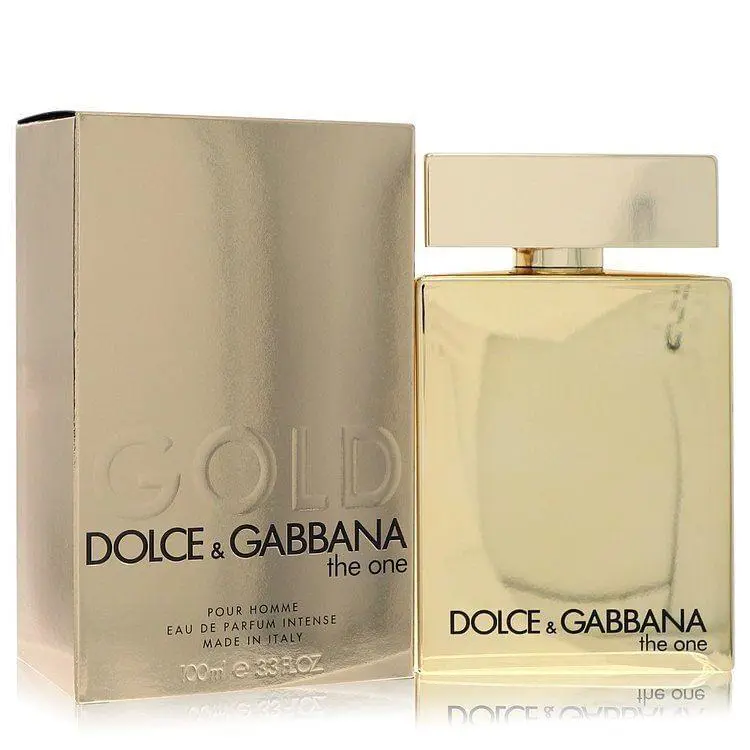 The One Gold by Dolce Gabbana Eau De Parfum Intense Spray 3.3 oz Men
