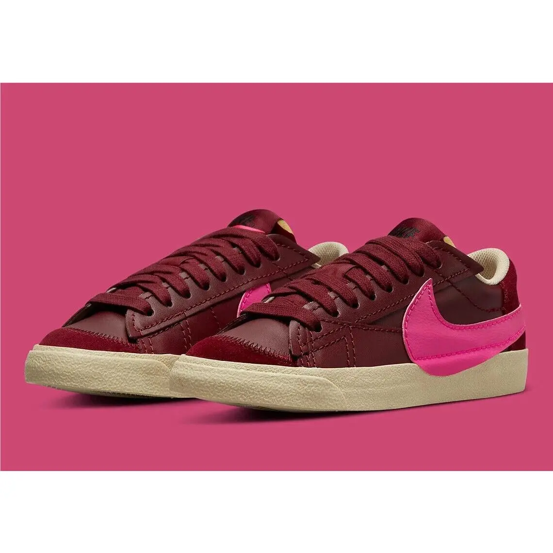 Nike shoes - Nike Blazer Low Jumbo DQ1470-600 - DQ1470-600 - Red 0