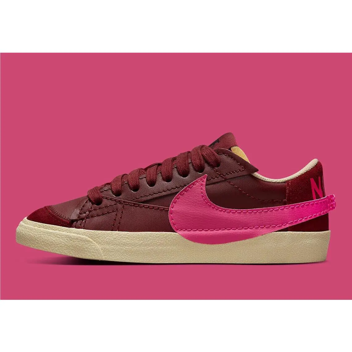 Nike shoes - Nike Blazer Low Jumbo DQ1470-600 - DQ1470-600 - Red 1