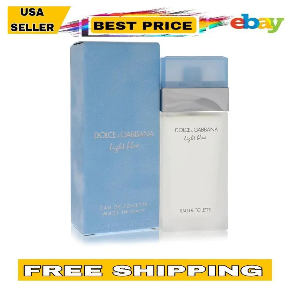 Light Blue by Dolce Gabbana D G 6.7 oz Edt Perfume For Women – in Bo