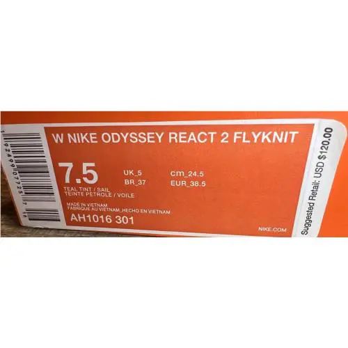 Nike shoes - Nike Odyssey React - Odyssey React - AH1016-301 - Blue 8