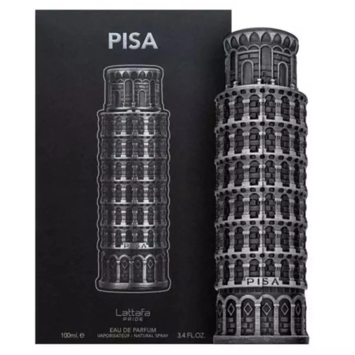 Pisa by Lattafa Pride 3.4oz Eau De Parfum Spray For Men