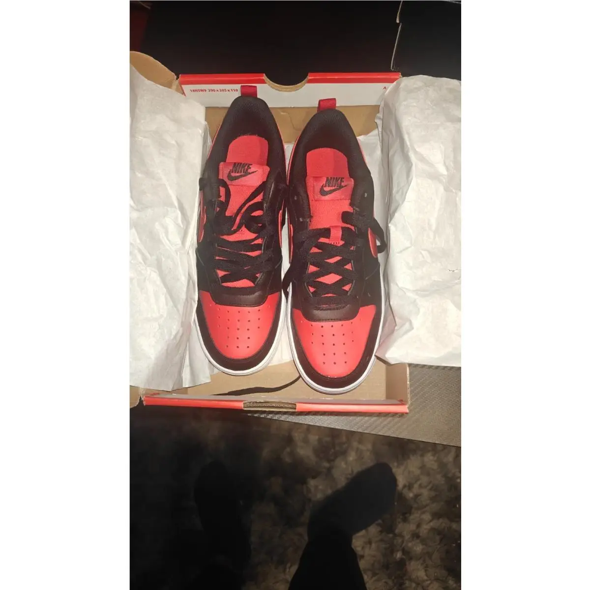 Nike shoes - Nike Court Borough - Court Borough - BQ5448007 - Red 2