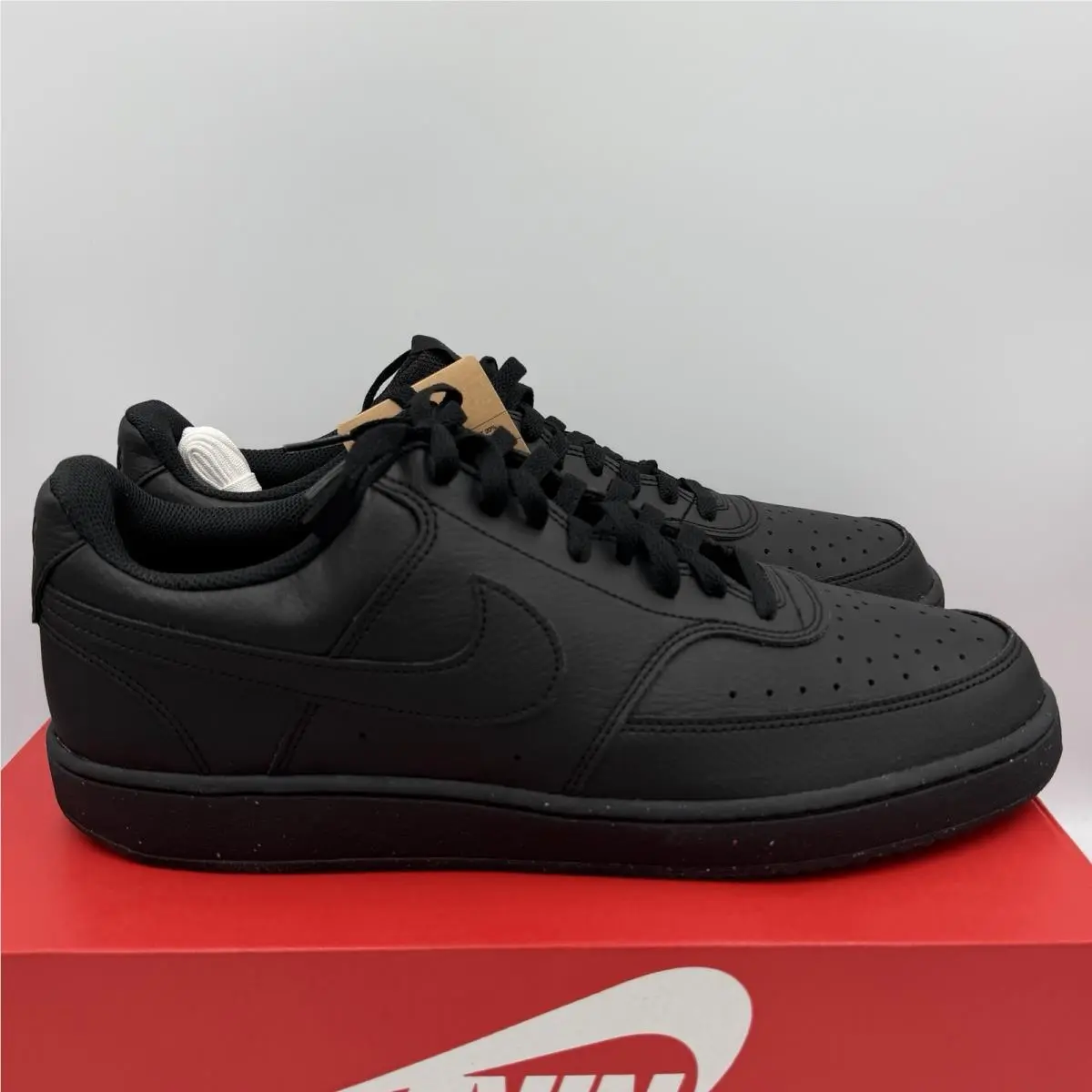 Nike Court Vision Low NN Mens Basketball Shoes Size 12 Black DH2987-002