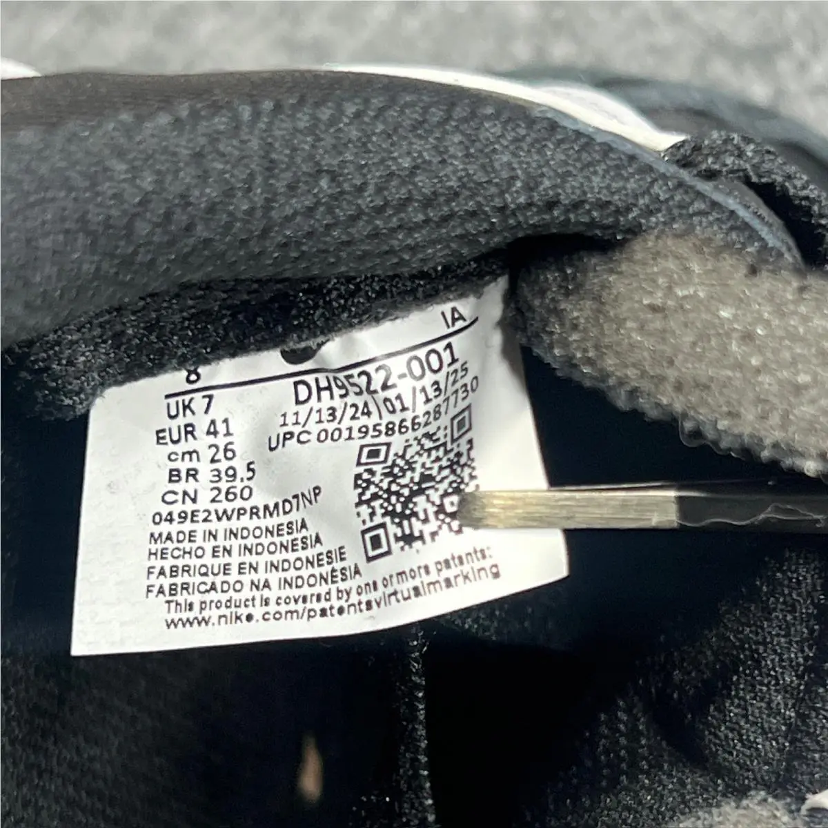 Nike shoes - DH9522001 - DH9522 001 - Black 9