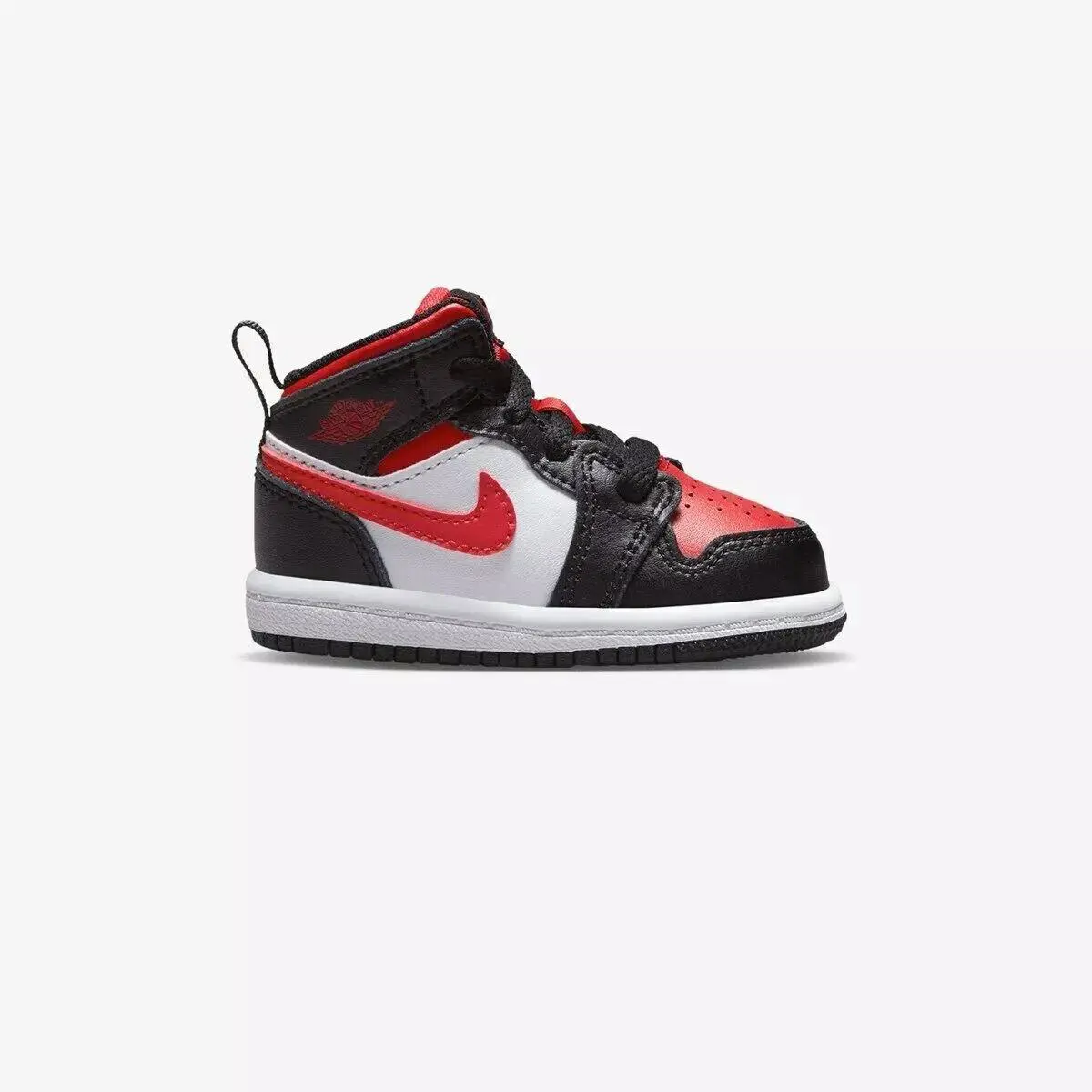 Nike shoes - Air Jordan 1 Mid - Air Mid - 640735 079 - Black/Fire Red/White (UPC: 196149402635) 0
