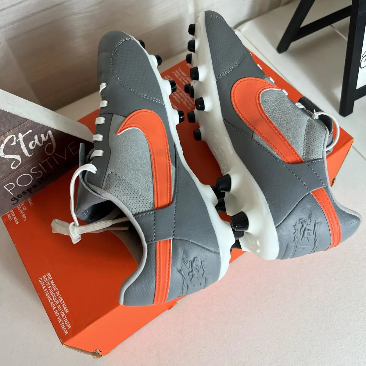 Nike shoes - Nike Premier 3 - Premier - AT5889-003 - Gray (UPC: 196149198019) 3
