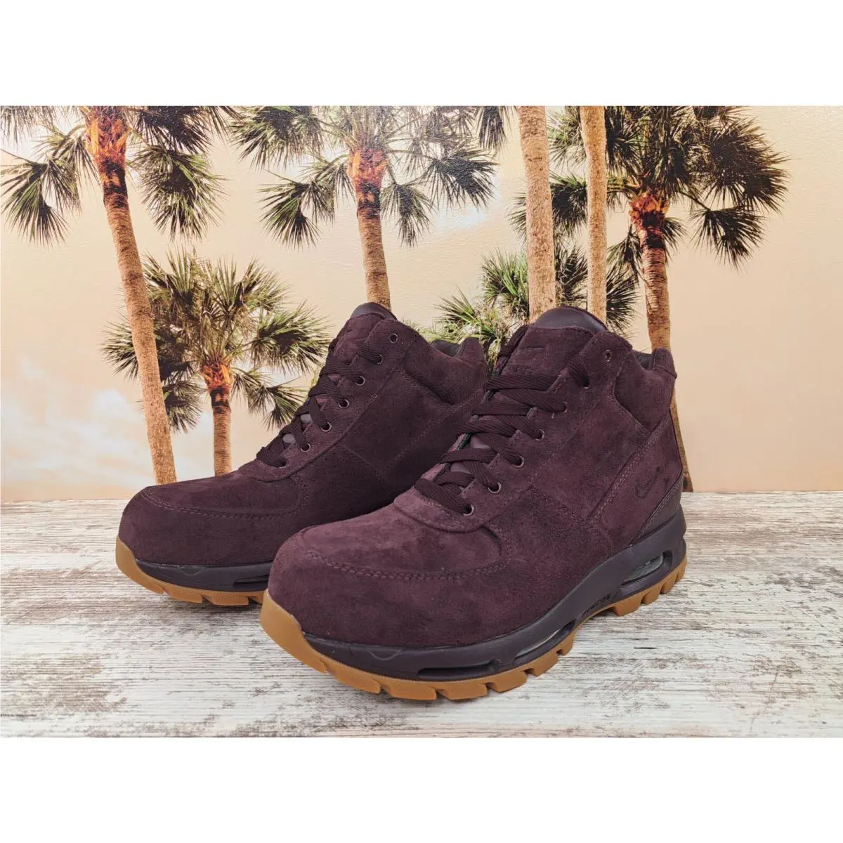 Nike shoes - Nike Air Max Goadome - Air Max Goadome - 865031-602 - Burgandy 1