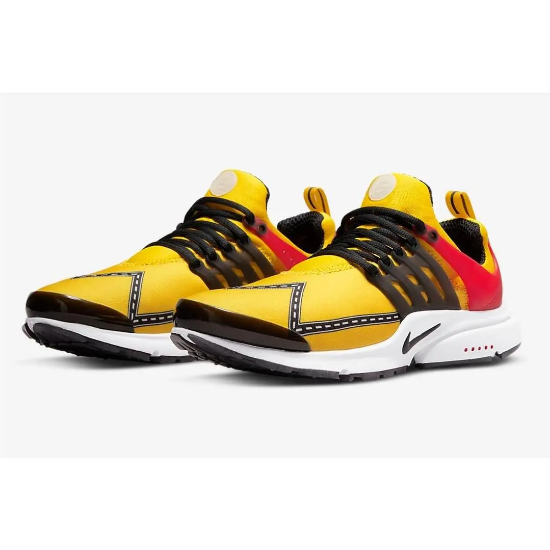 Nike Air Presto CT3550 700 Speed Yellow/black Men`s Size 10 - Speed Yellow/Black