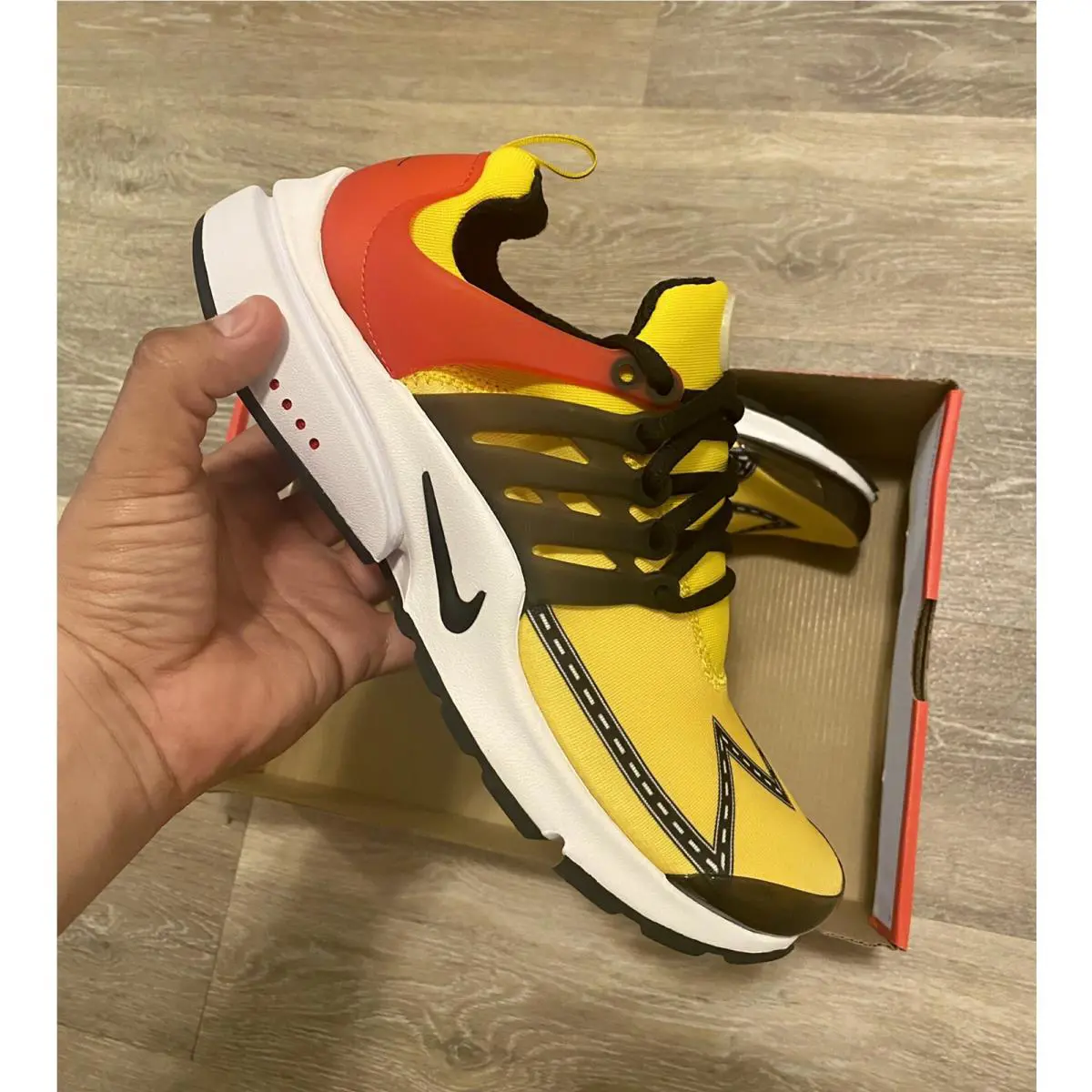 Nike shoes - Nike Air Presto - Air Presto - CT3550 700 - Speed Yellow/Black (UPC: 195866426429) 8
