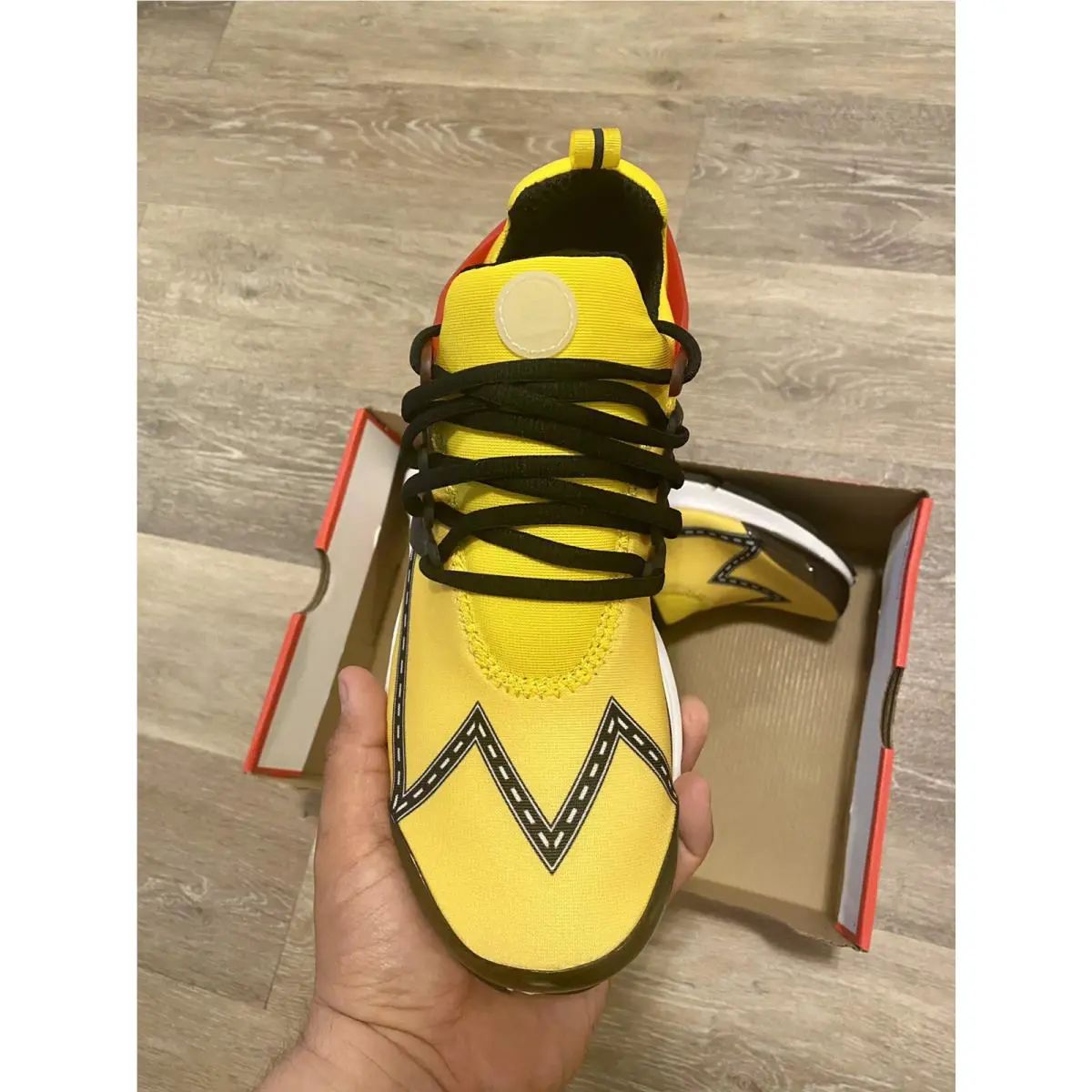 Nike shoes - Nike Air Presto - Air Presto - CT3550 700 - Speed Yellow/Black (UPC: 195866426429) 4