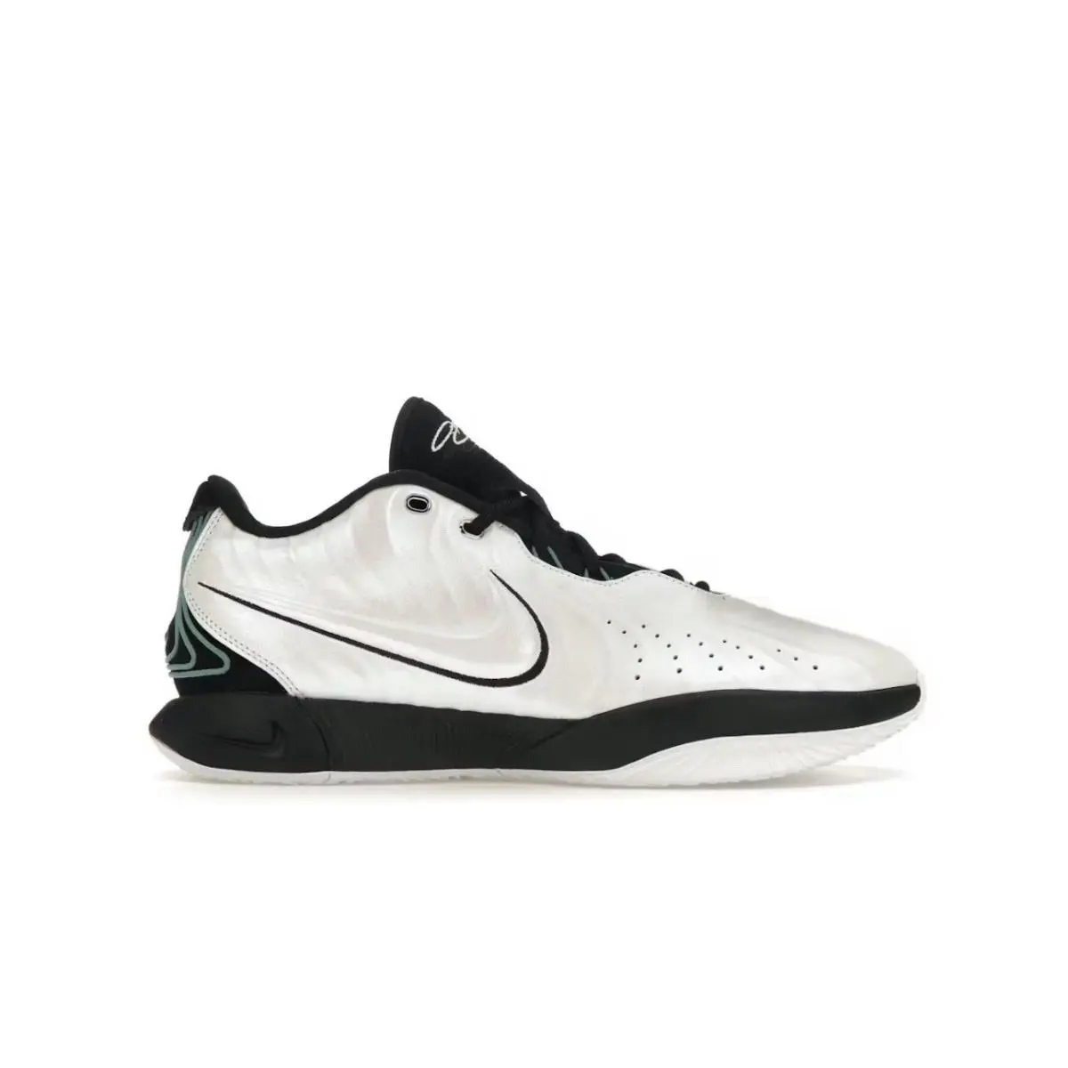 Nike Men`s 9 Lebron Xxi Conchiolin White Bicoastal Photon Dust