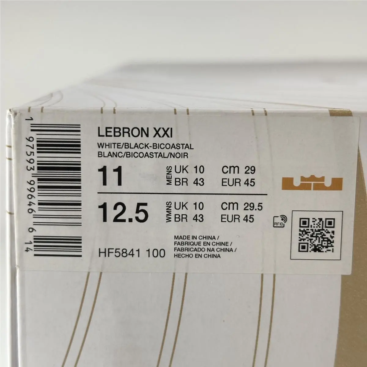 Nike shoes - Nike LeBron 21 - LeBron - HF5841-100 - White 8