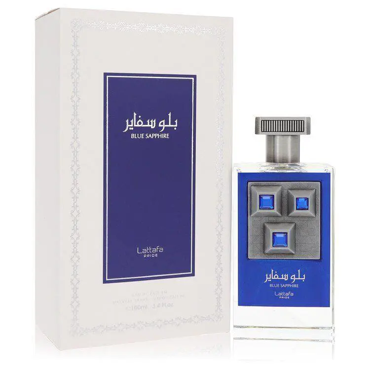 Pride Blue Sapphire  Men`s Eau De Parfum Spray Unisex 3.4 oz by Lattafa