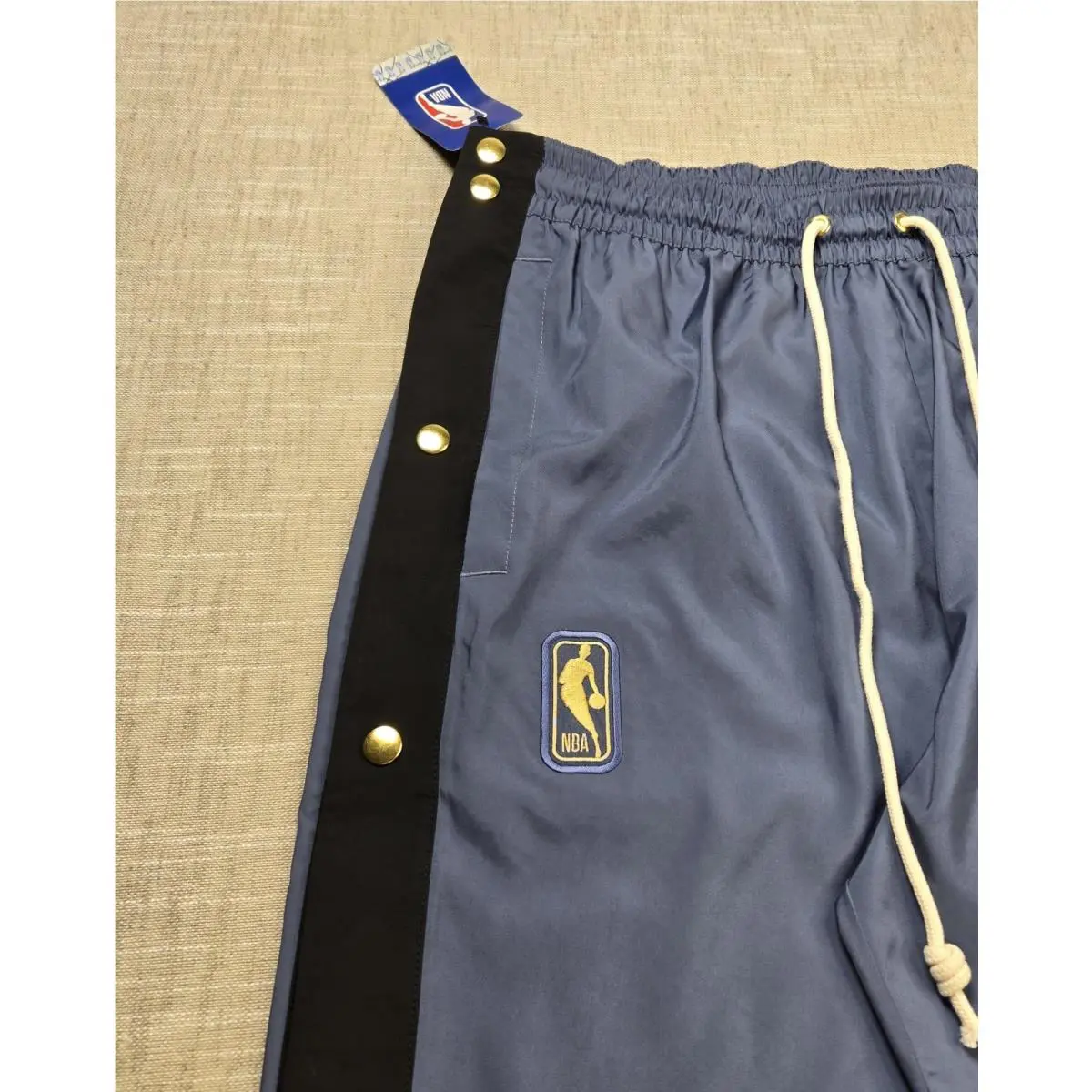 Nike clothing - Nike NBA Team 31 DNA Tearaway Pants - DX9784-491 - Blue Gold White 3