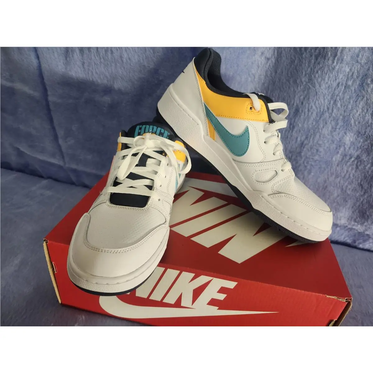 Nike shoes - Nike Full Force - Full Force - HF4846-100 - White/Blue/Pink 0